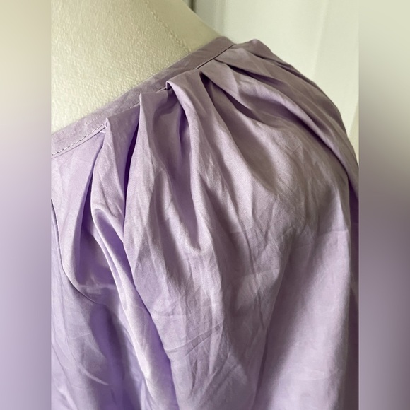 NWT Harshman Belle Lavender Long Sleeve Maxi Dress Size 2X and 3X - Picture 10 of 15